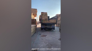 بارگیری بار چوب نراد آبان 98