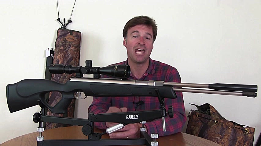 شکار خرگوش با تفنگ بادی دوربین...