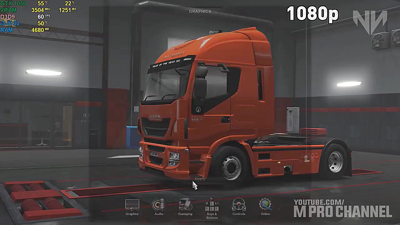 رزولوشن بازی ماشینی یورو تراک...