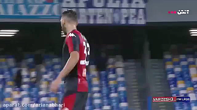خلاصه بازی ناپولی 0  جنوا 0