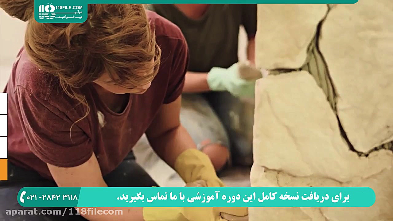 نصب سنگ آنتیک مدل دیوار یونانی