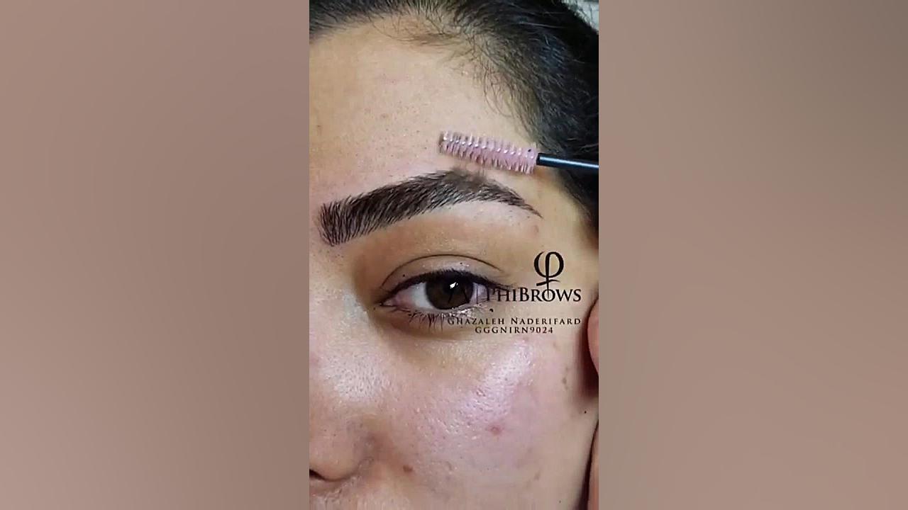 میکروبلیدینگ ابرو از غزاله ناد...