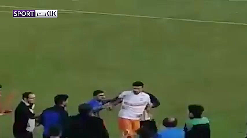 درگیری شدید در دیدار نود ارومی...