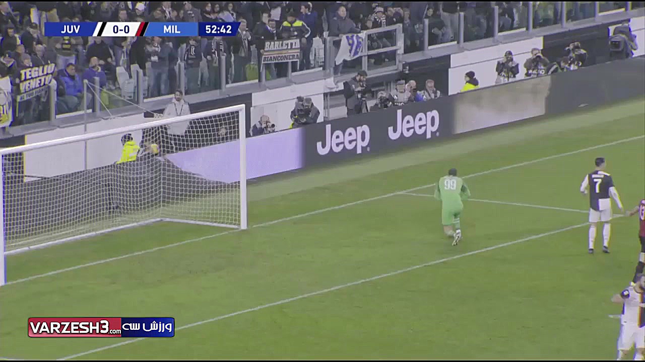 خلاصه بازی یوونتوس 1  0 آث میل...