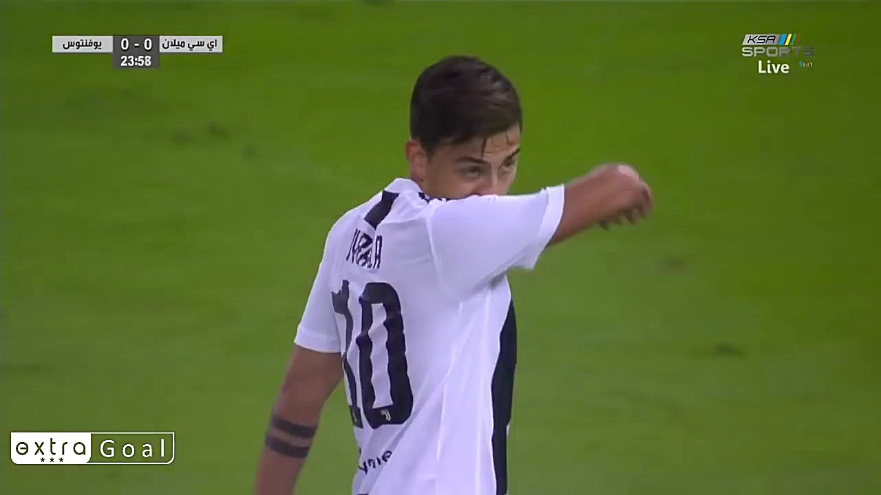 خلاصه بازی یوونتوس و آث میلان...