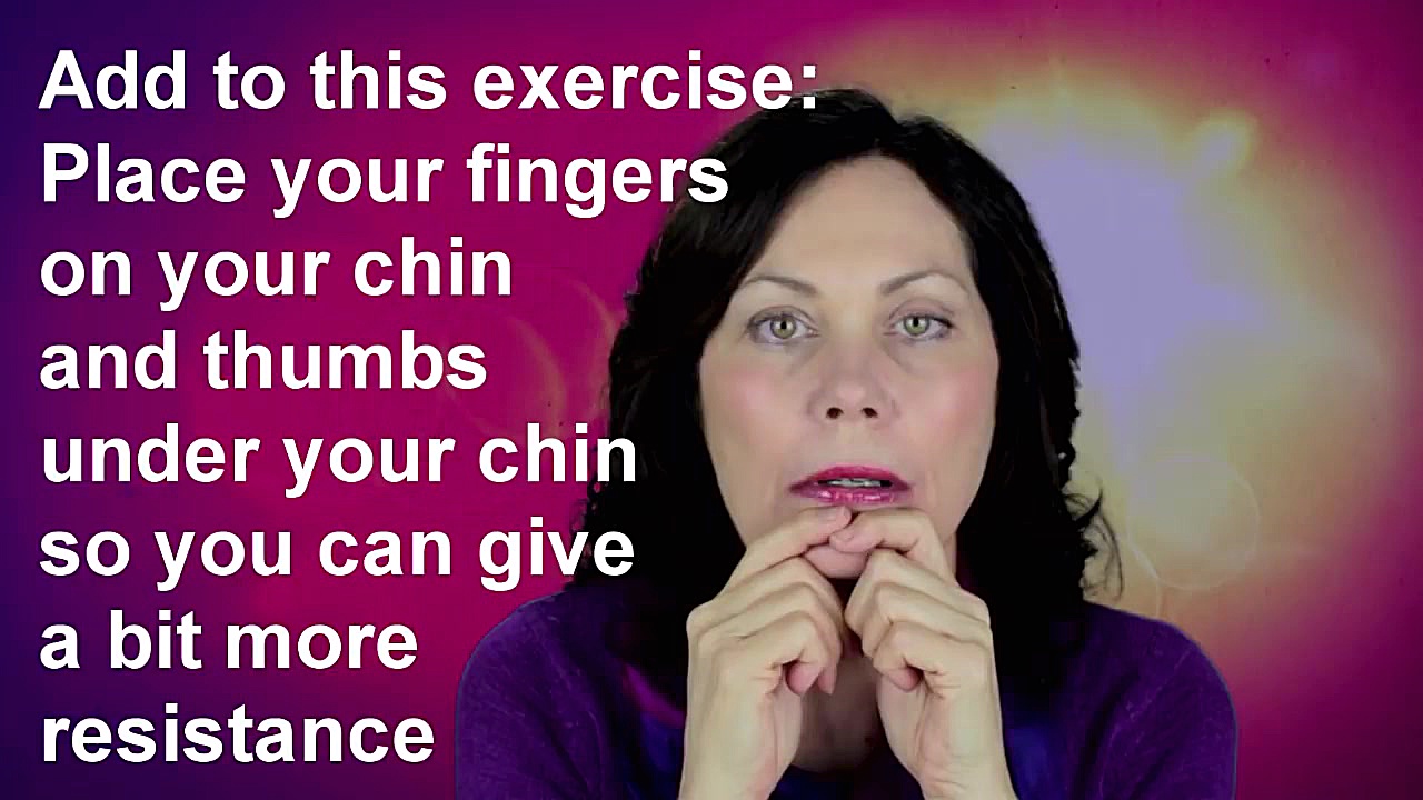 ورزش صورت  تمرینات صورت