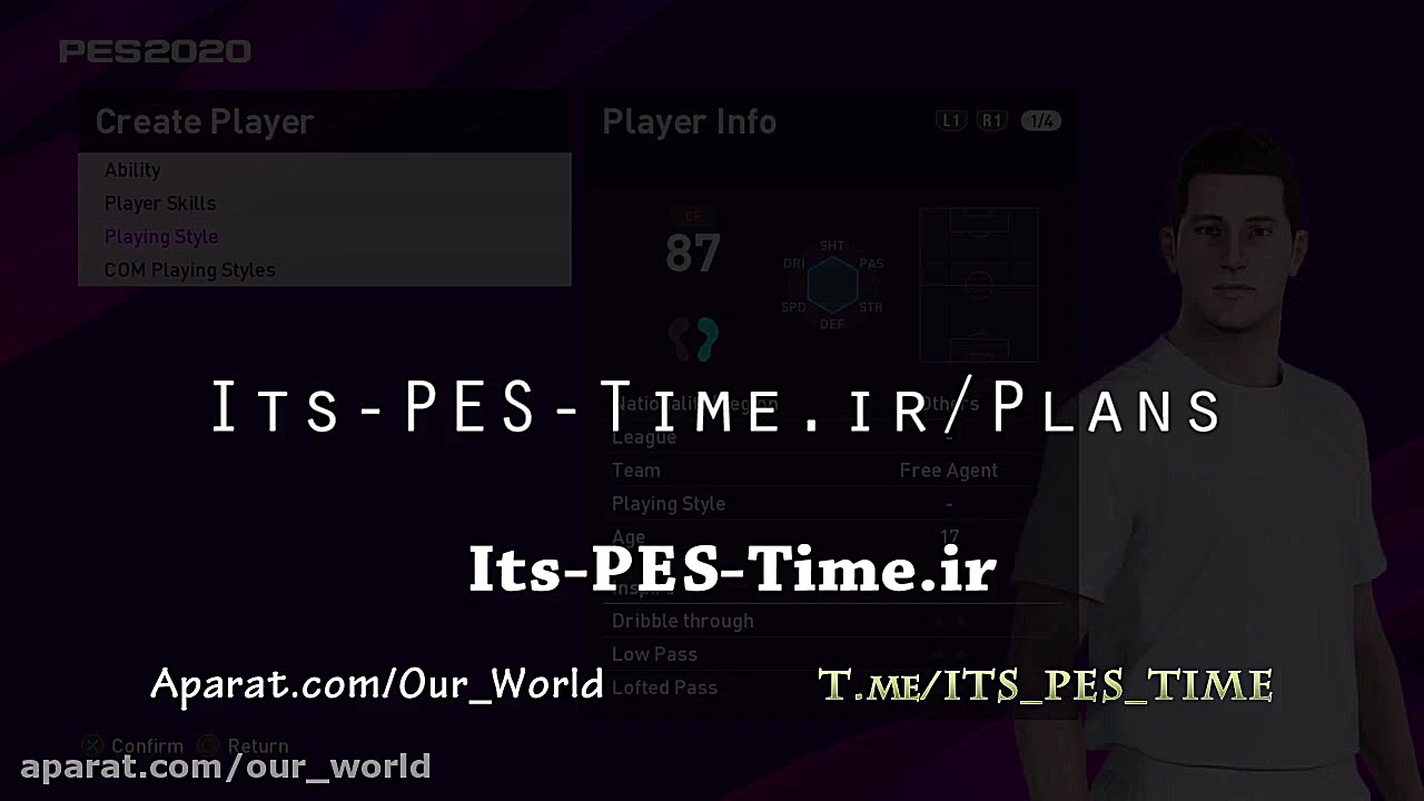 آموزش PES2020 به زبان فارسی (C...