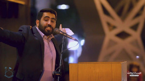 مداحی کربلایی حسین طاهری در مر...
