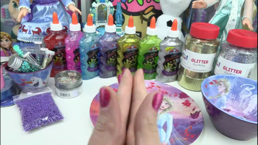 درست کردن اسلایم های کیوت ب سب...