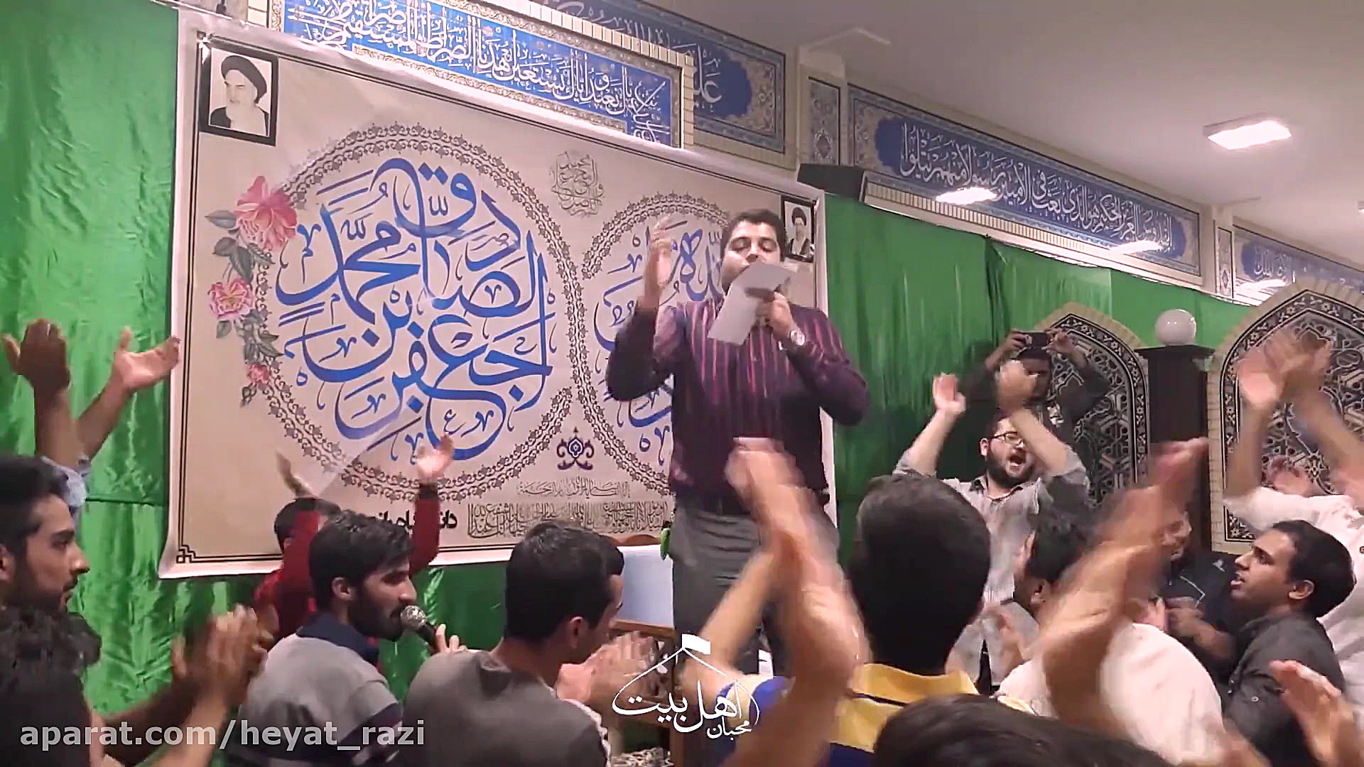 مولودی خوانی ولادت پیامبر اکرم...