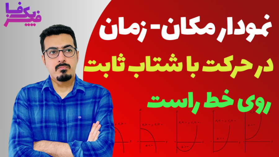 بررسی نمودار مکان زمان حرکت با...