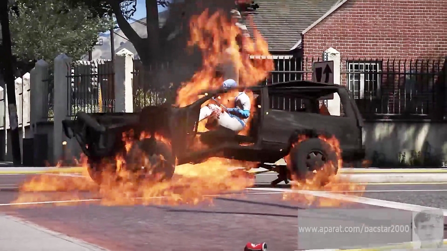 وحشتناک ترین تصادفات GTA V