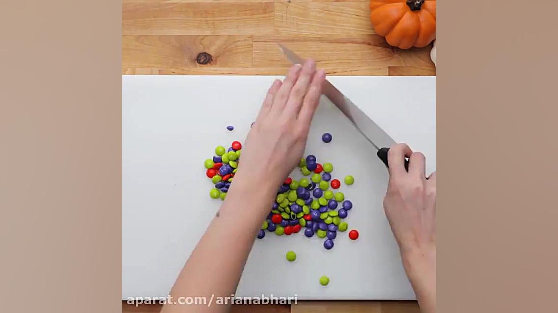 دستور پخت کیک با اسمارتیز