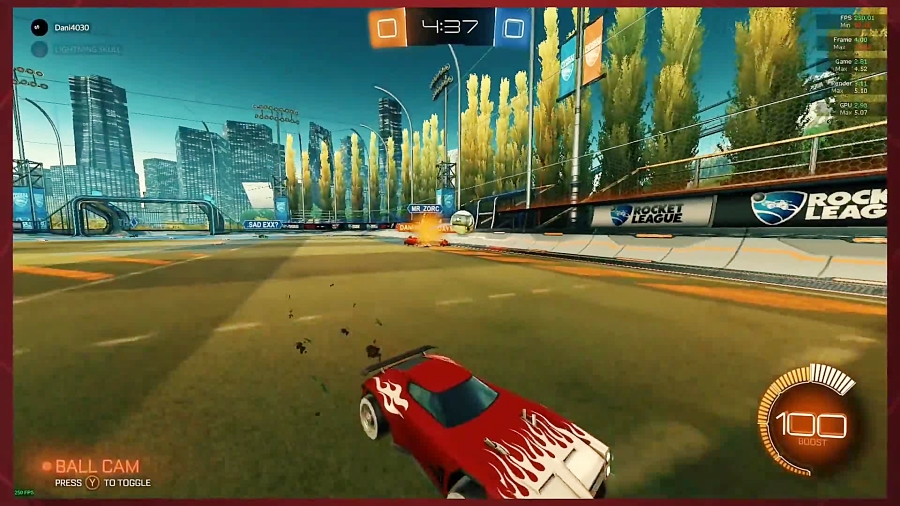 rocket league pro moves