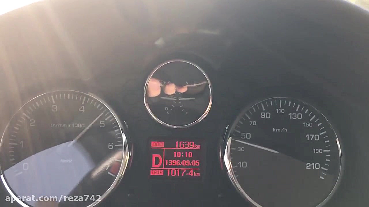 شتاب صفر تا صد ٢٠٧ اتوماتیك جد...