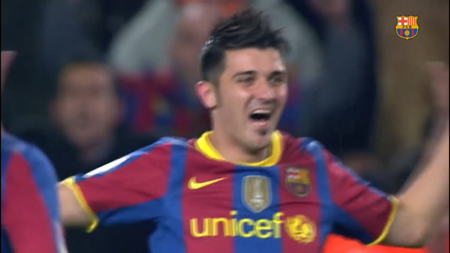 ۵ گل برتر داوید ویا در بارسلون...