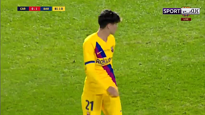 خلاصه بازی کارتاخنا 0 2 بارسلو...