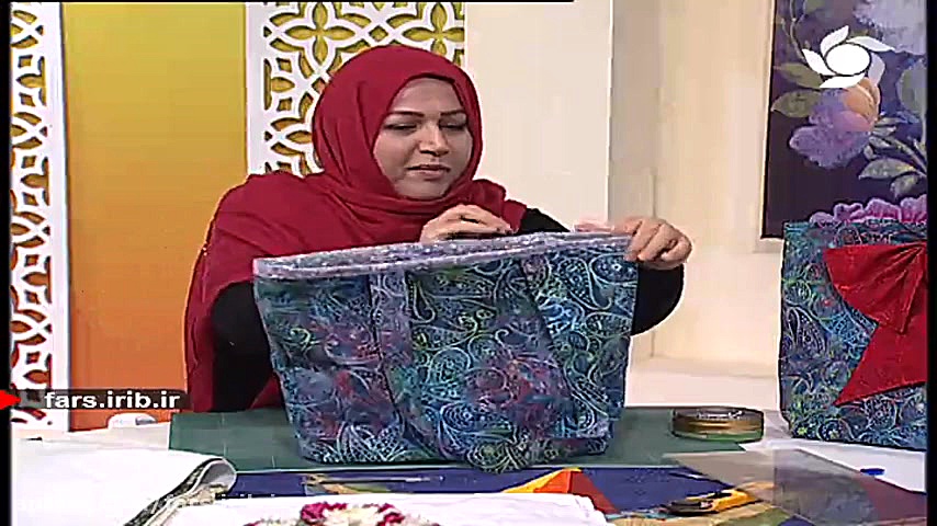 آموزش دوخت &quot; کیف پارچه ای...