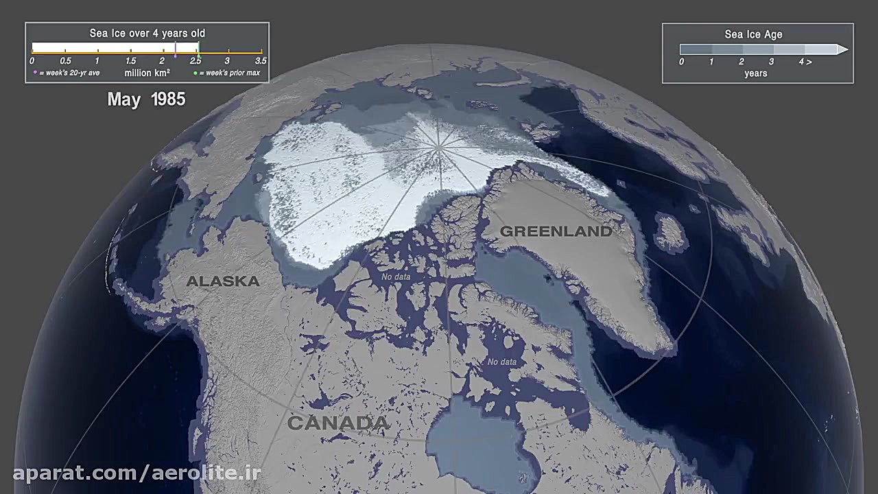 ذوب شدن یخ‌های قطب شمال