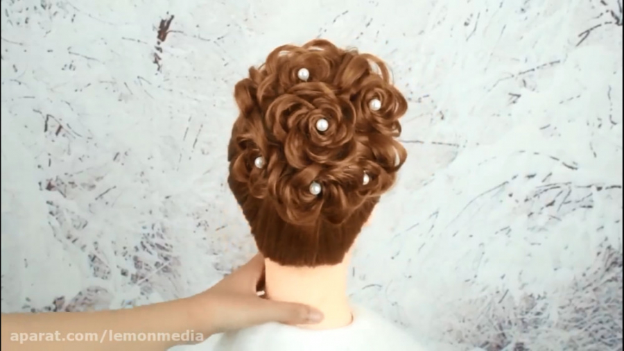 اموزش مدل موی بسیار زیبا