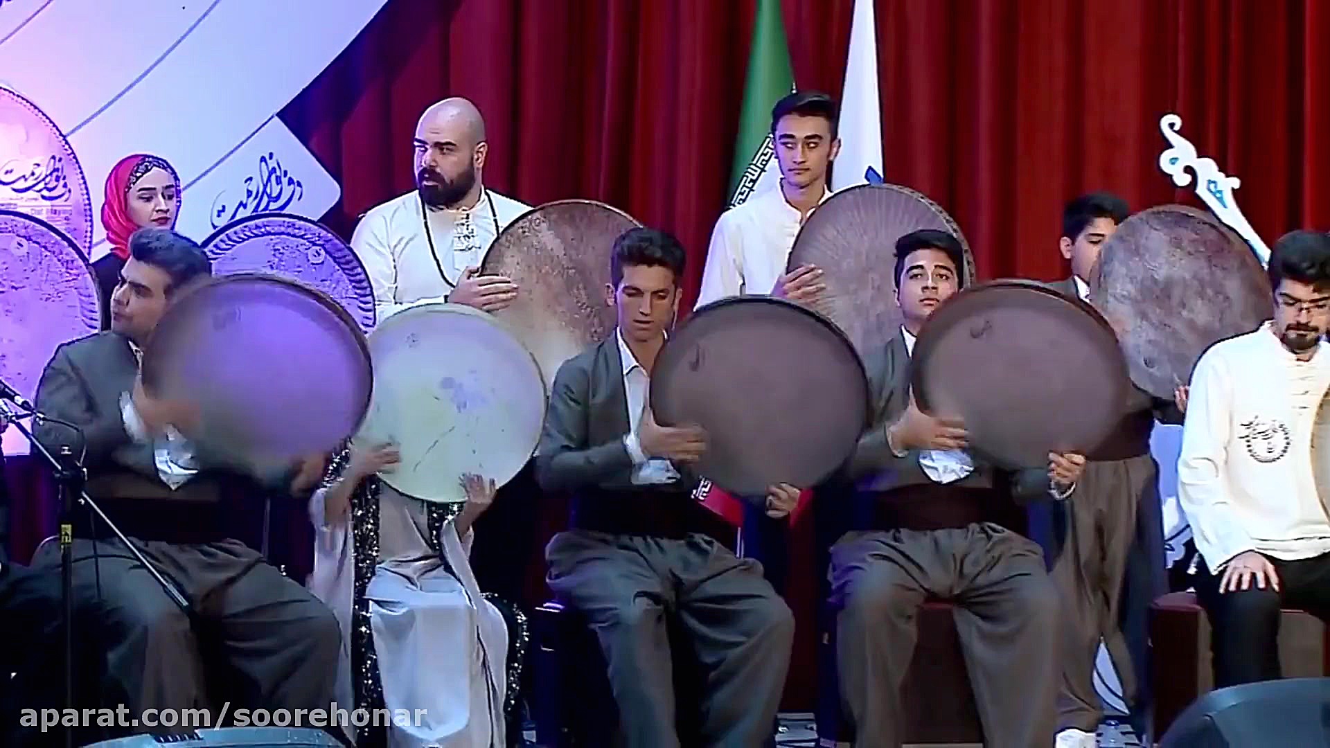 دف نوازی زیبا