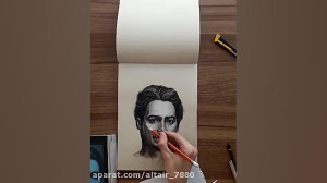 طراحی چهره همایون شجریان