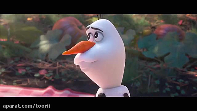 فروزن ۲ حرف زدن انا و اولاف( ل...