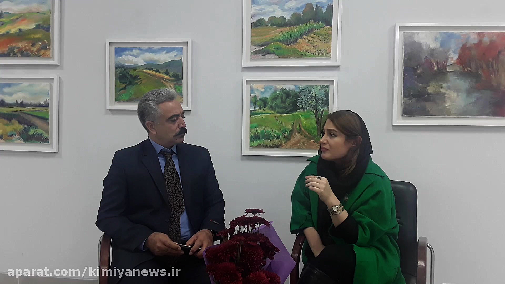 کافه خبر وگپ وگفت با متانت هما...