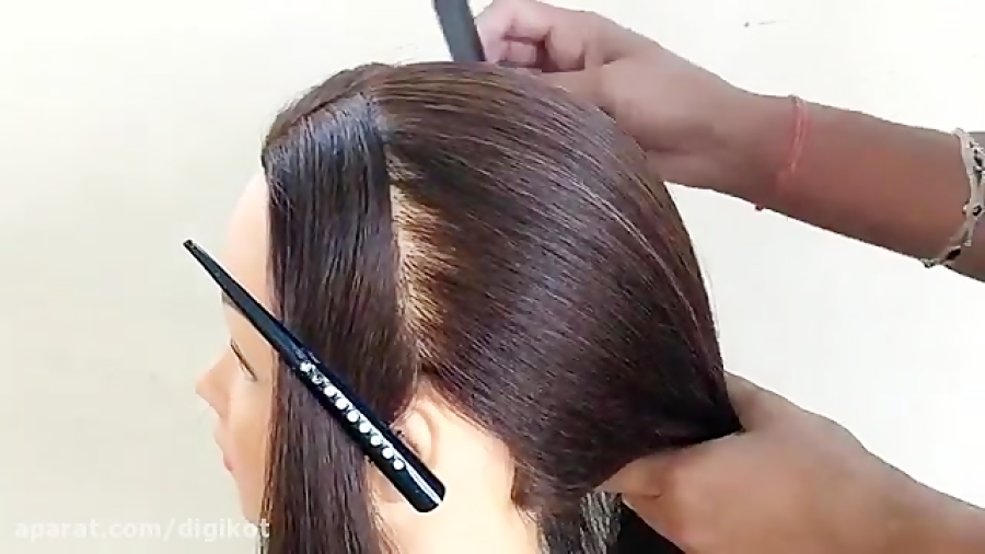 مدل موی زیبا و شیک با روشی آسا...