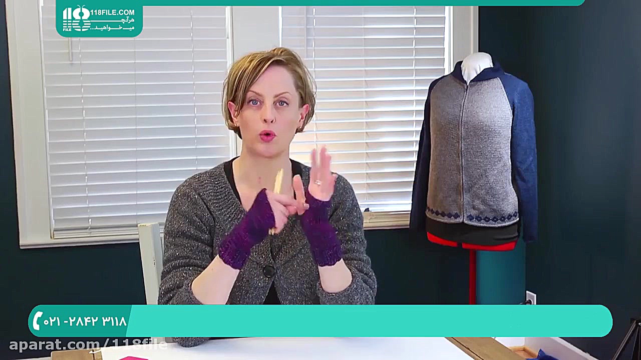 بافت دستکش بدون انگشت دخترانه...