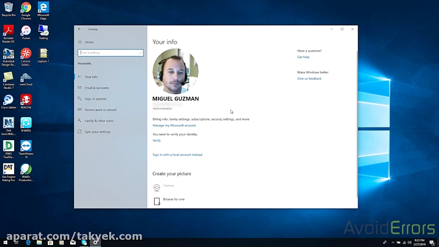 چگونه زبان کامپیوتر خود را تغی...