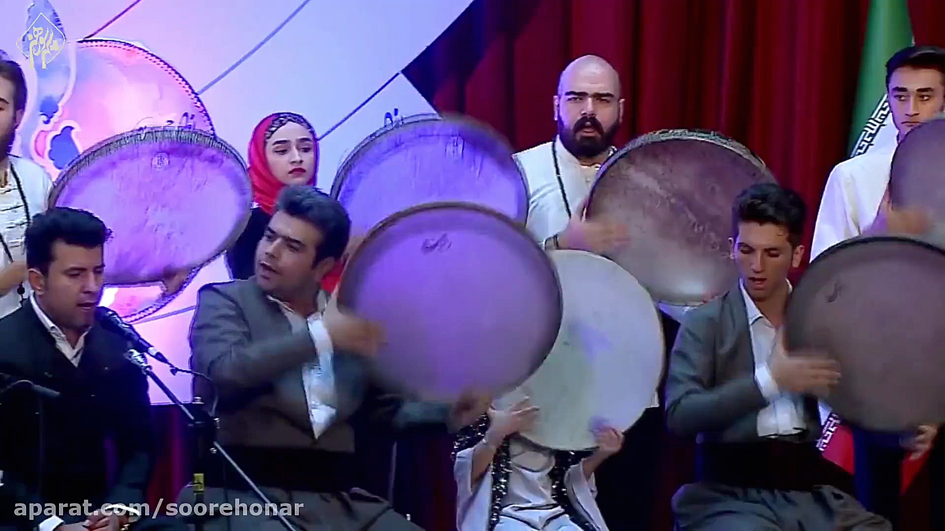 دف نوازی زیبا ۱