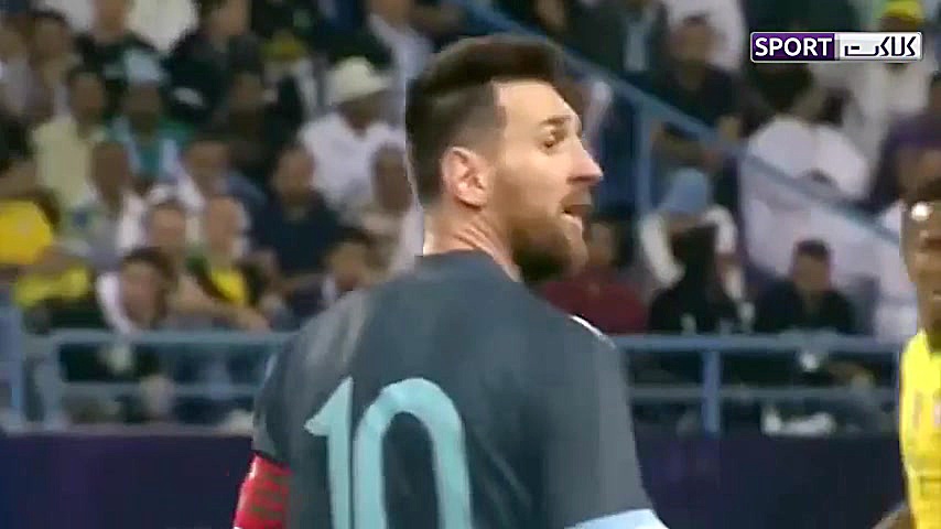 بی احترامی مسی به مربی برزیل