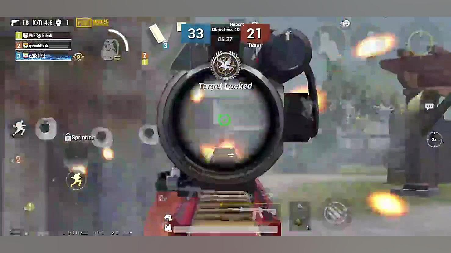 گیم پلی tdm پابجی موبایل