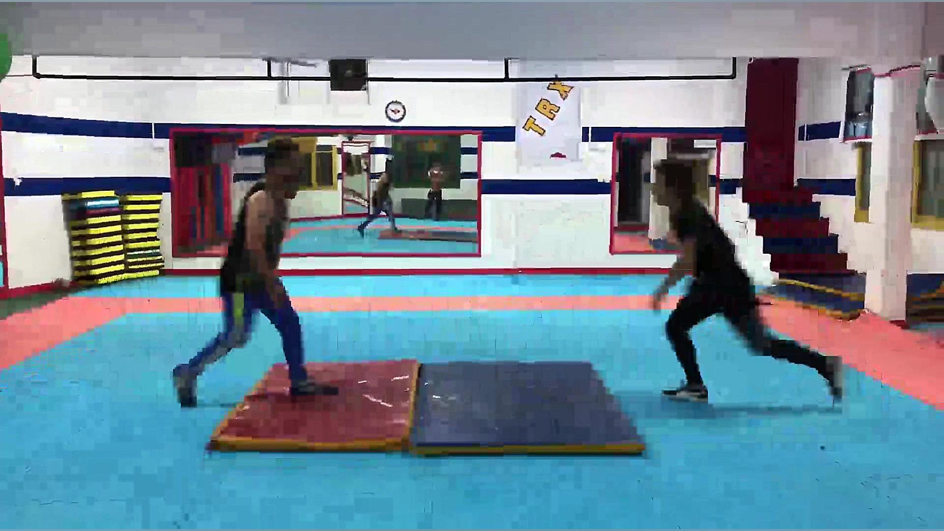 فوری فوری..گردنش شکست؟کشتی کج...