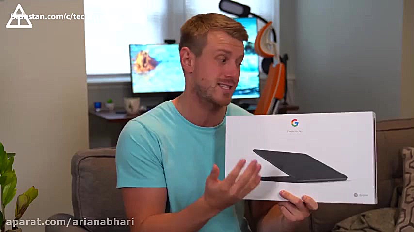 آنباکسینگ لپ‌ تاپ گوگل Google...