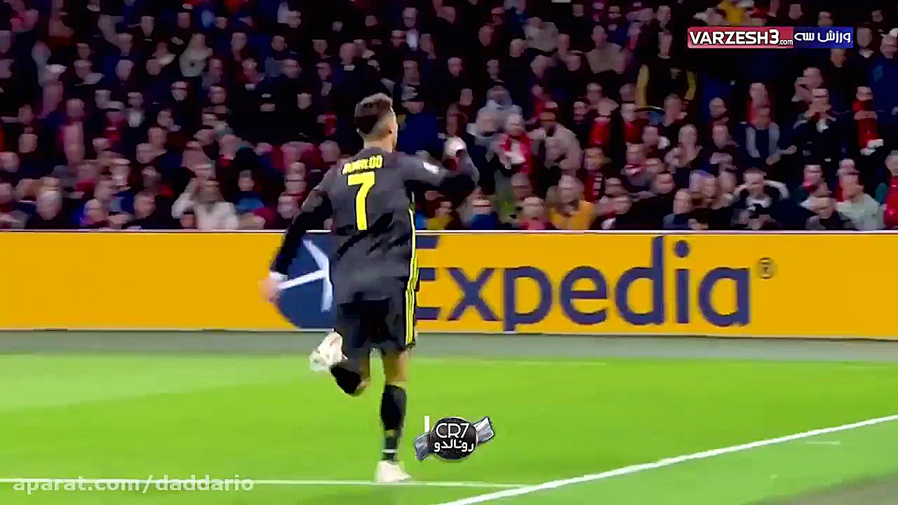 گلهای فوق العاده کریستیانو رون...