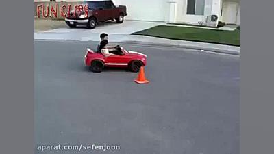 دریفت با ماشین اسباب بازی