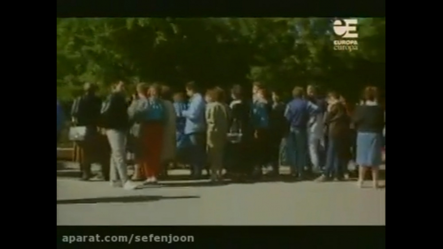 فیلم قدیمی از صف طولانی مک دون...