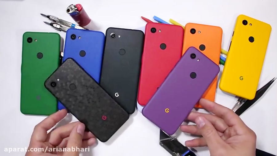 تست مقاومت گوشی گوگل پیکسل Goo...