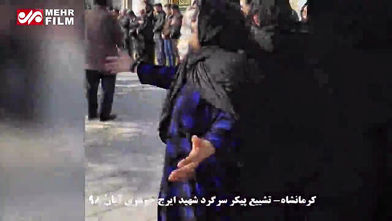 مراسم تشییع شهید امنیت در کرما...