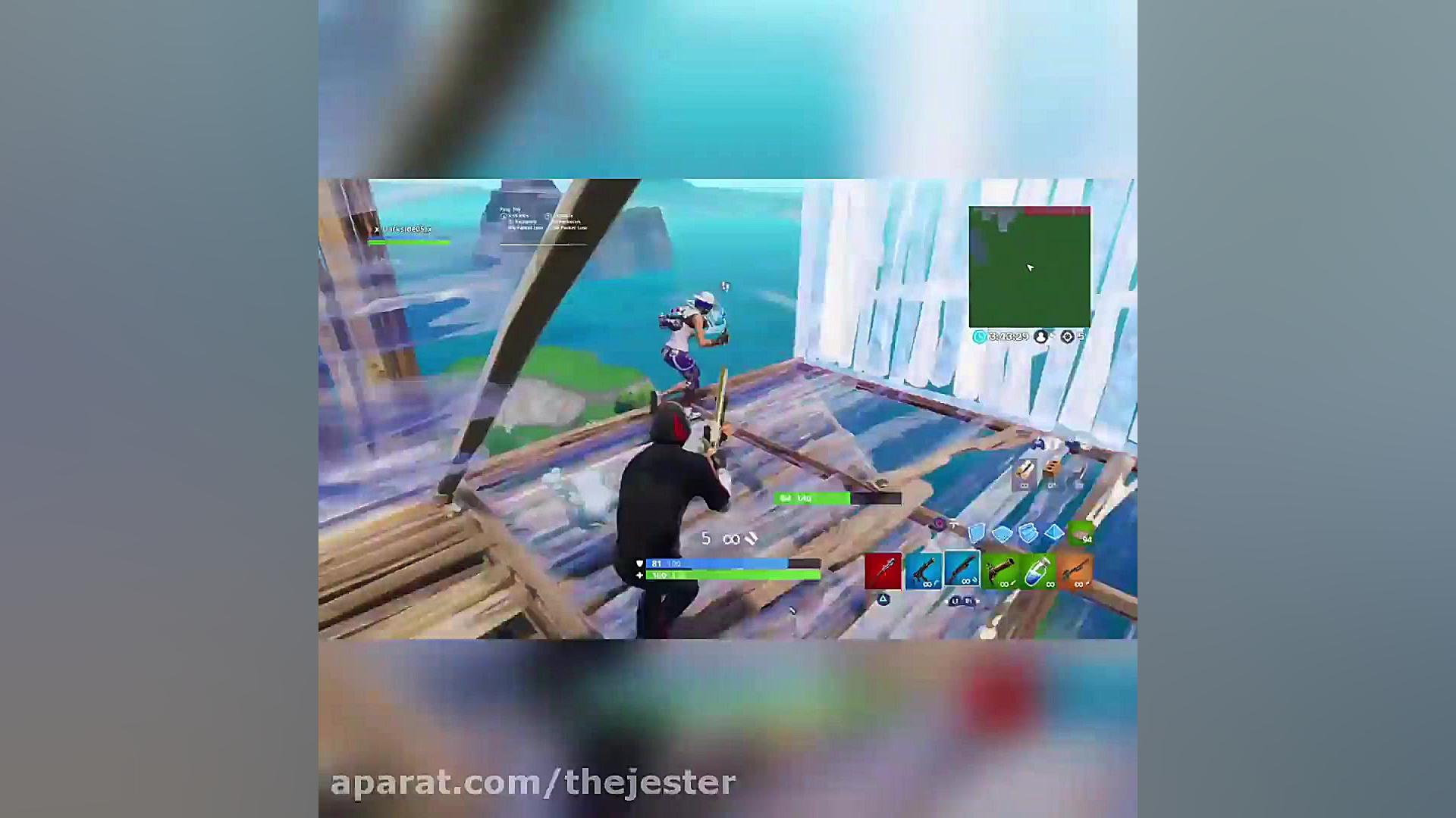 مونتاج فورتنایت،مپ قبلی،fortni...