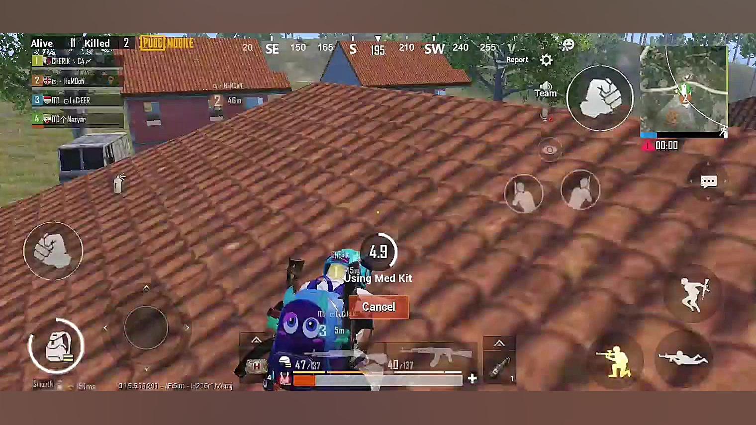 چیتر سرعتی در پابجی موبایل