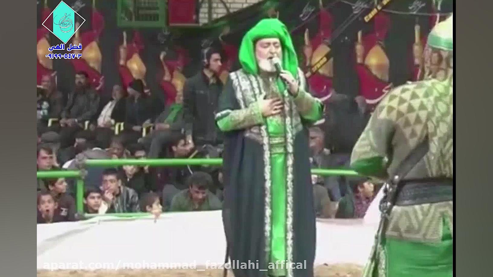 هنرنمایی تعزیه علی اکبر حسن بر...