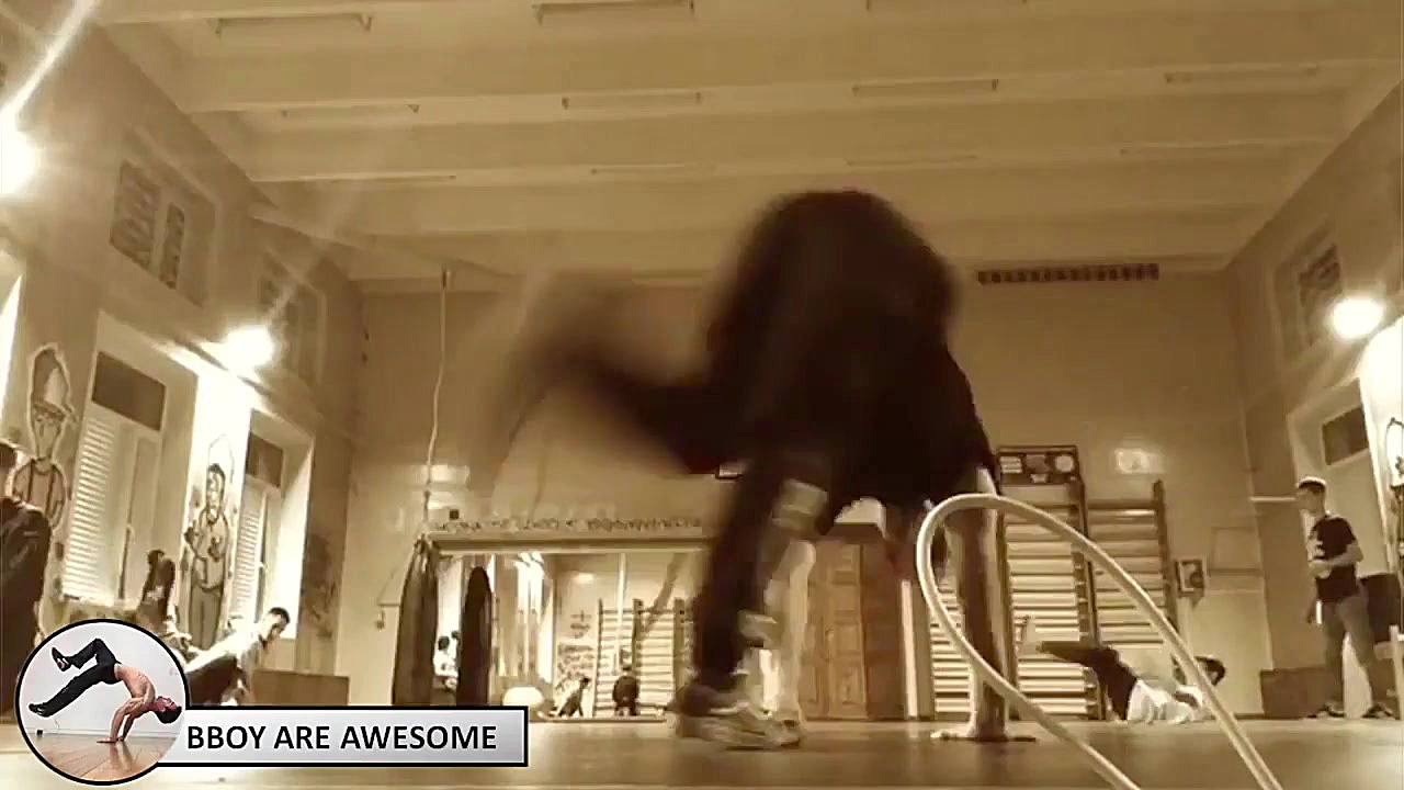 حرکات نمایشی و قدرتی Bboy Kolo...