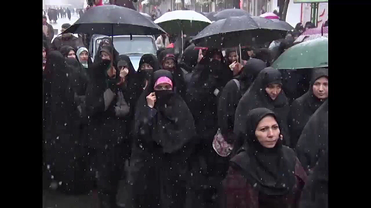 تظاهرات مردم زنجان(۱)