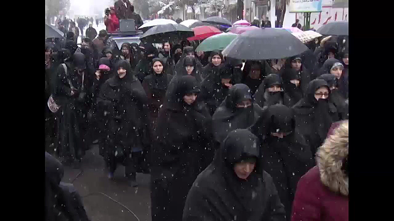 تظاهرات مردم زنجان(۲)