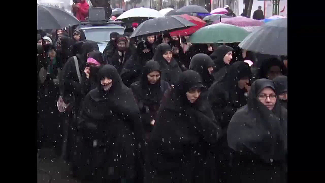 تظاهرات مردم زنجان(۳)