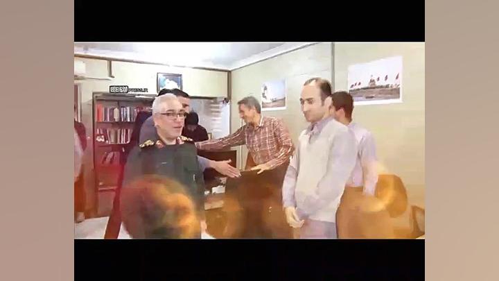 بازدید سردار عامری از خبرگزاری...