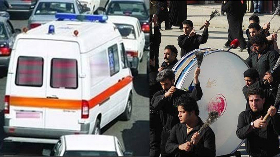 فقط در محرم آمبولانس‌ها پشت تر...